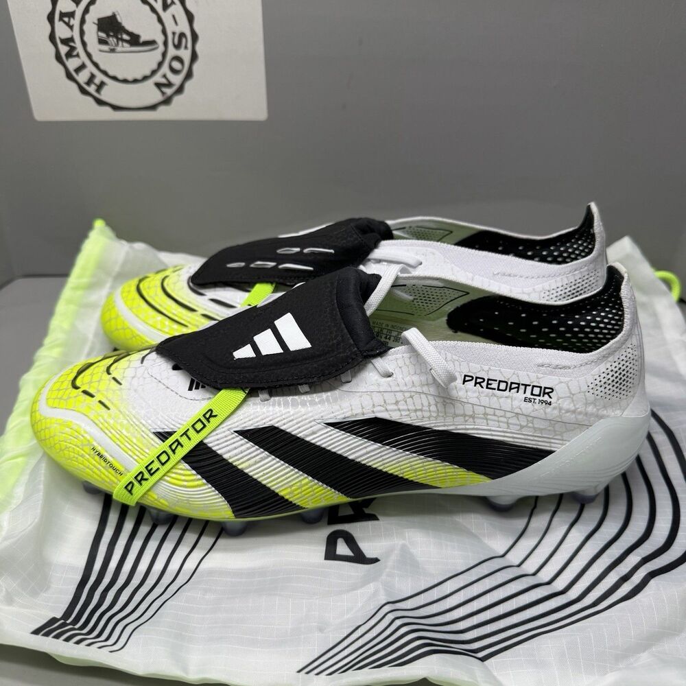 Adidas Men Predator Elite Foldover Tongue AG Radiant Blaze Pack JS0945 Sz 10 NEW